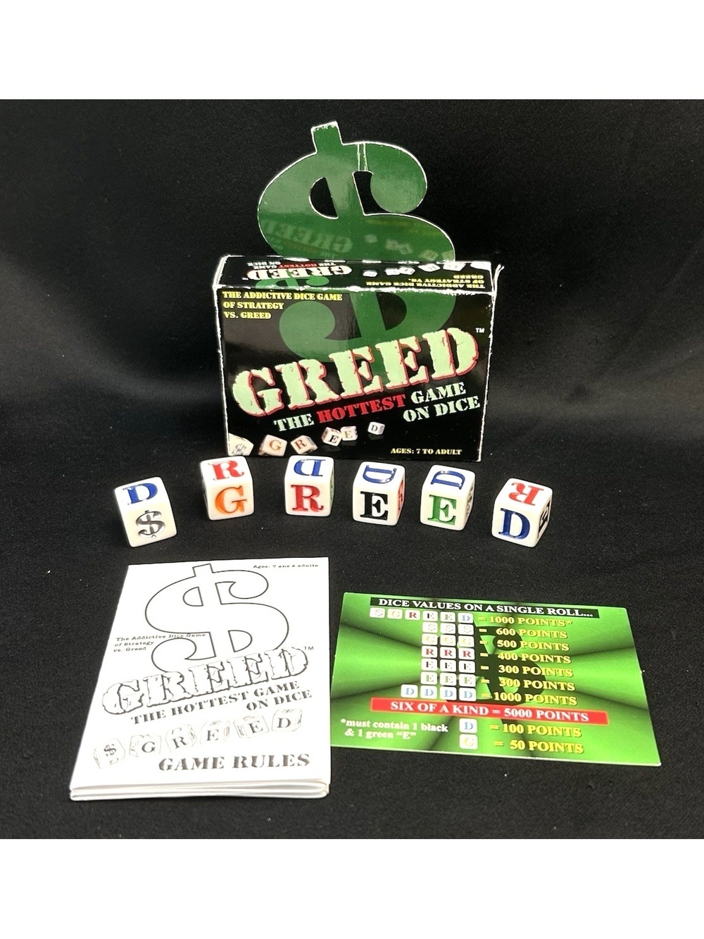 Greed the Hottest Game on Dice Strategy Game By TDC Games **Complete**